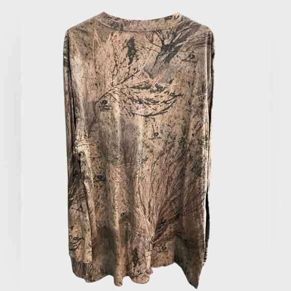 Mossy Oak Brush Camo Long Sleeve Tunic Shirt - Picture 3 of 4